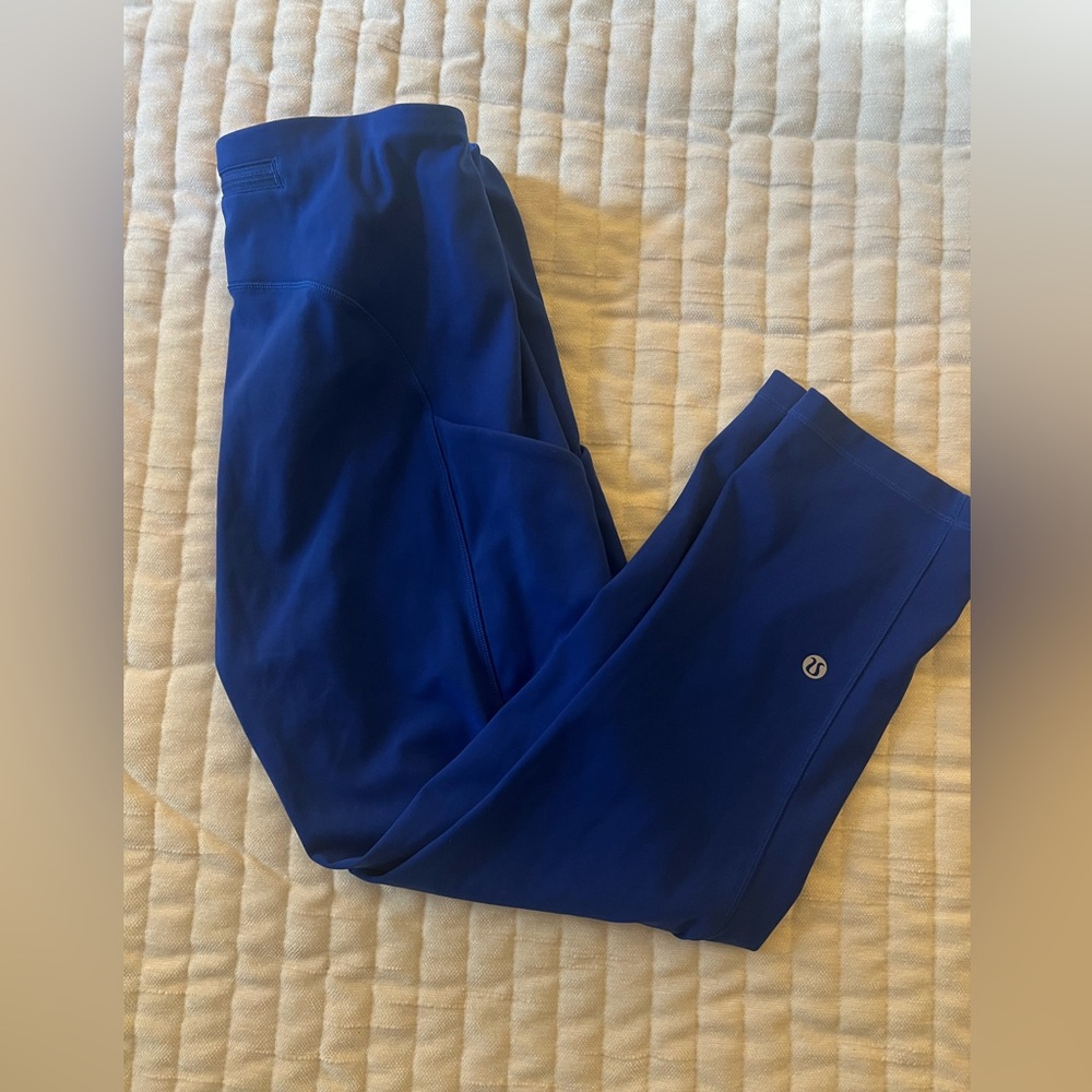 Blue Lululemon Leggings
